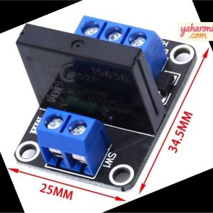 מודול ממסר סולידי (SSR – Solid State Relay) המבוסס על הרכיב G3MB-202P